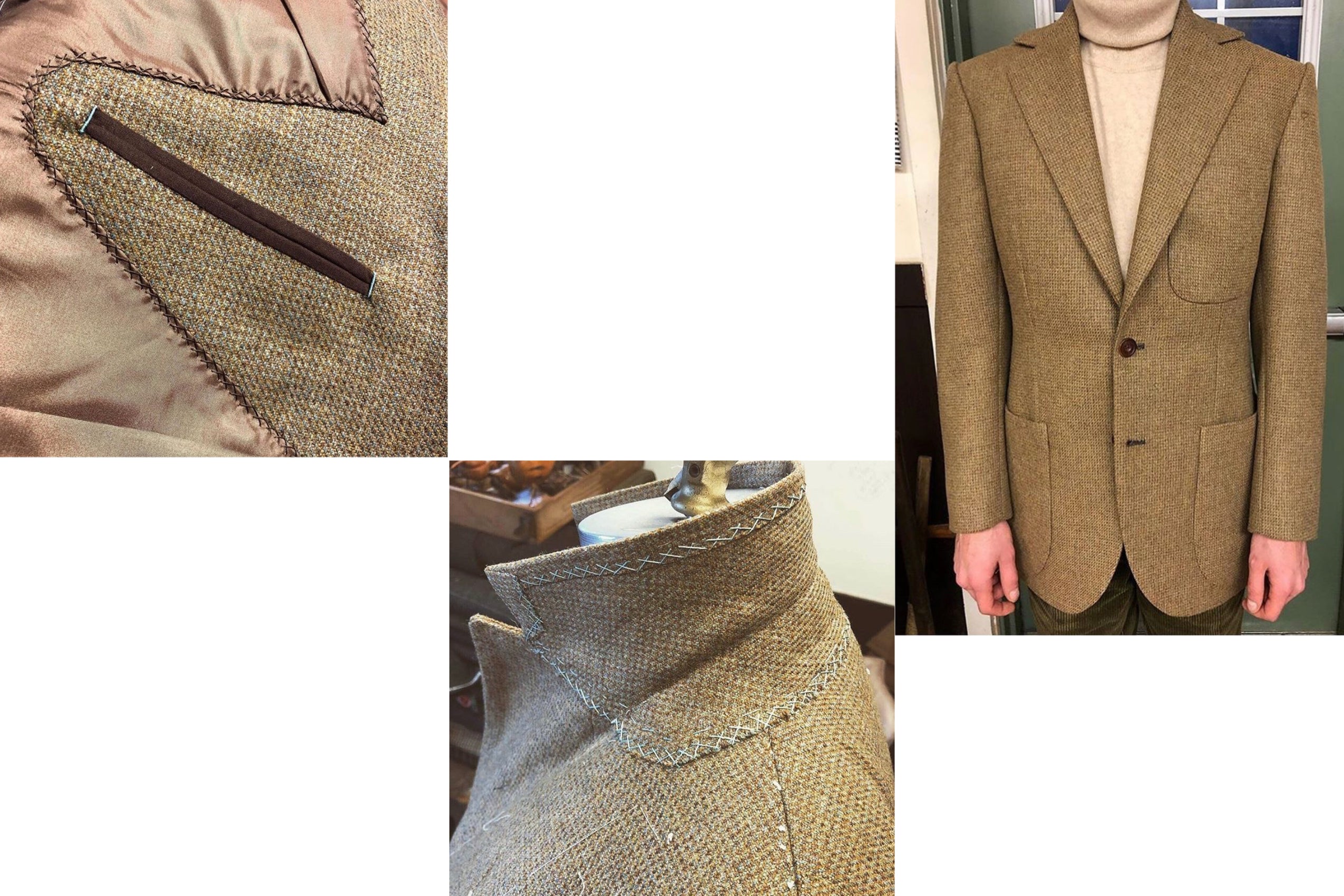 'Lochnagar' Tweed Jacket