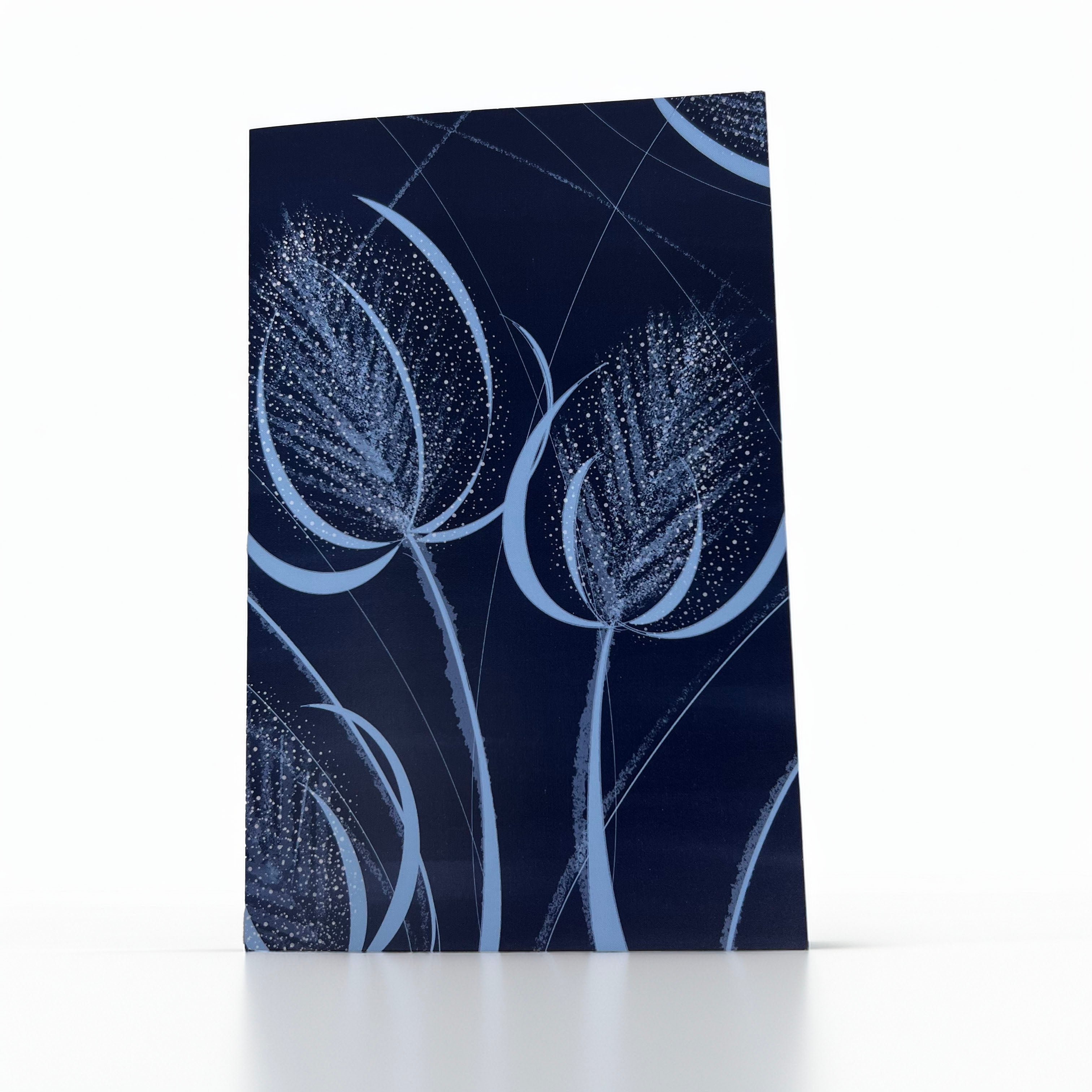 Christmas Card - Winter Teasels