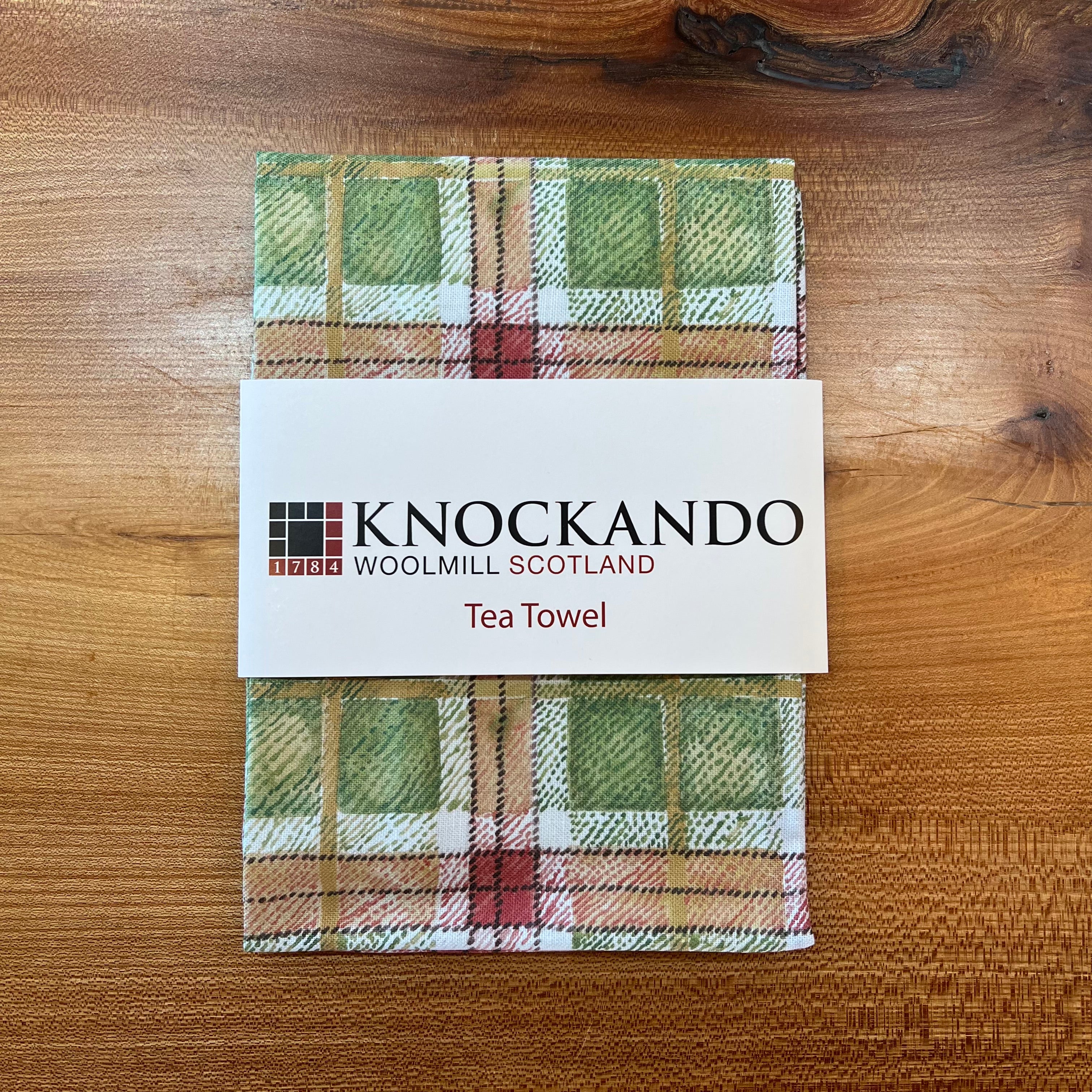 Knockando Tartan Tea Towel