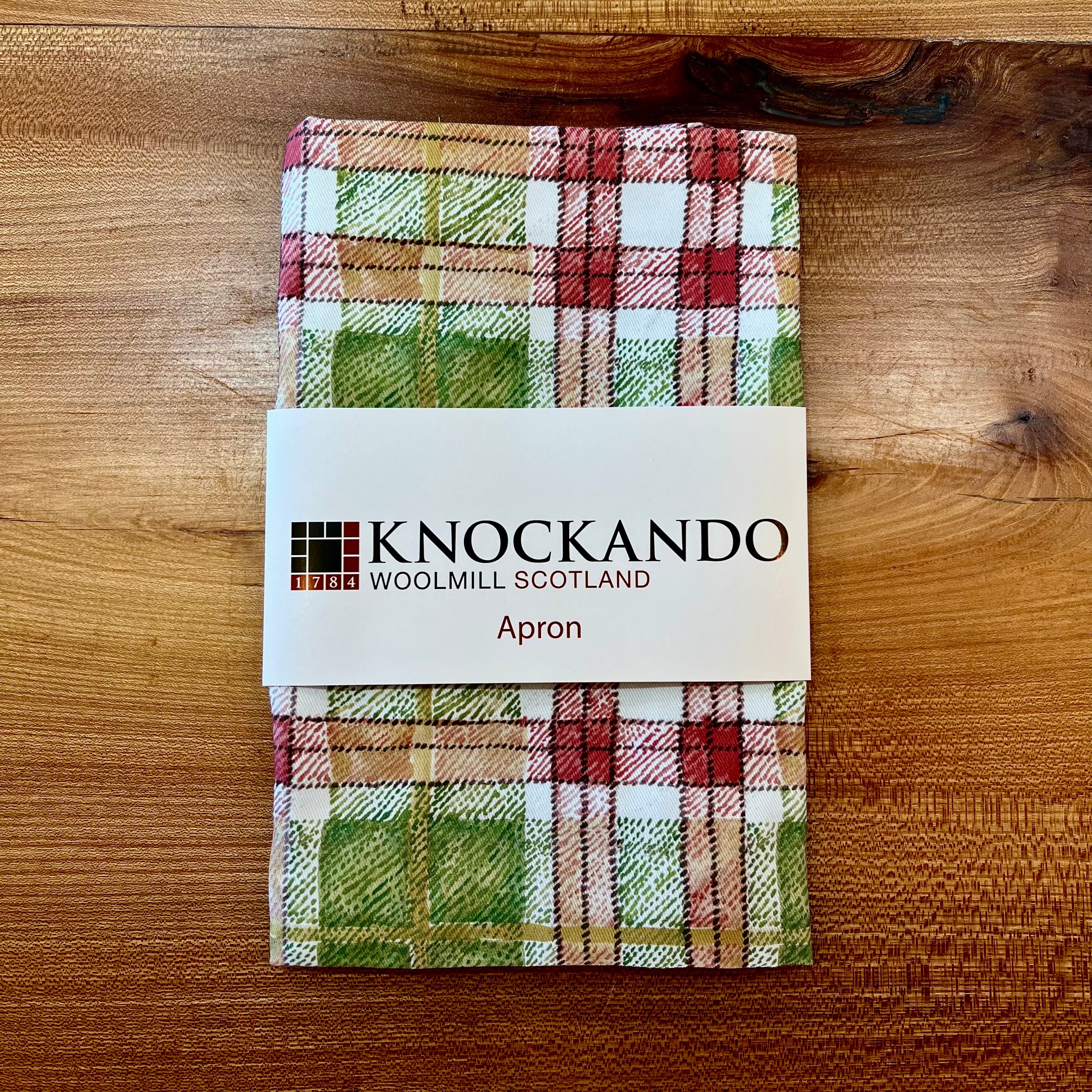 Knockando Tartan Apron