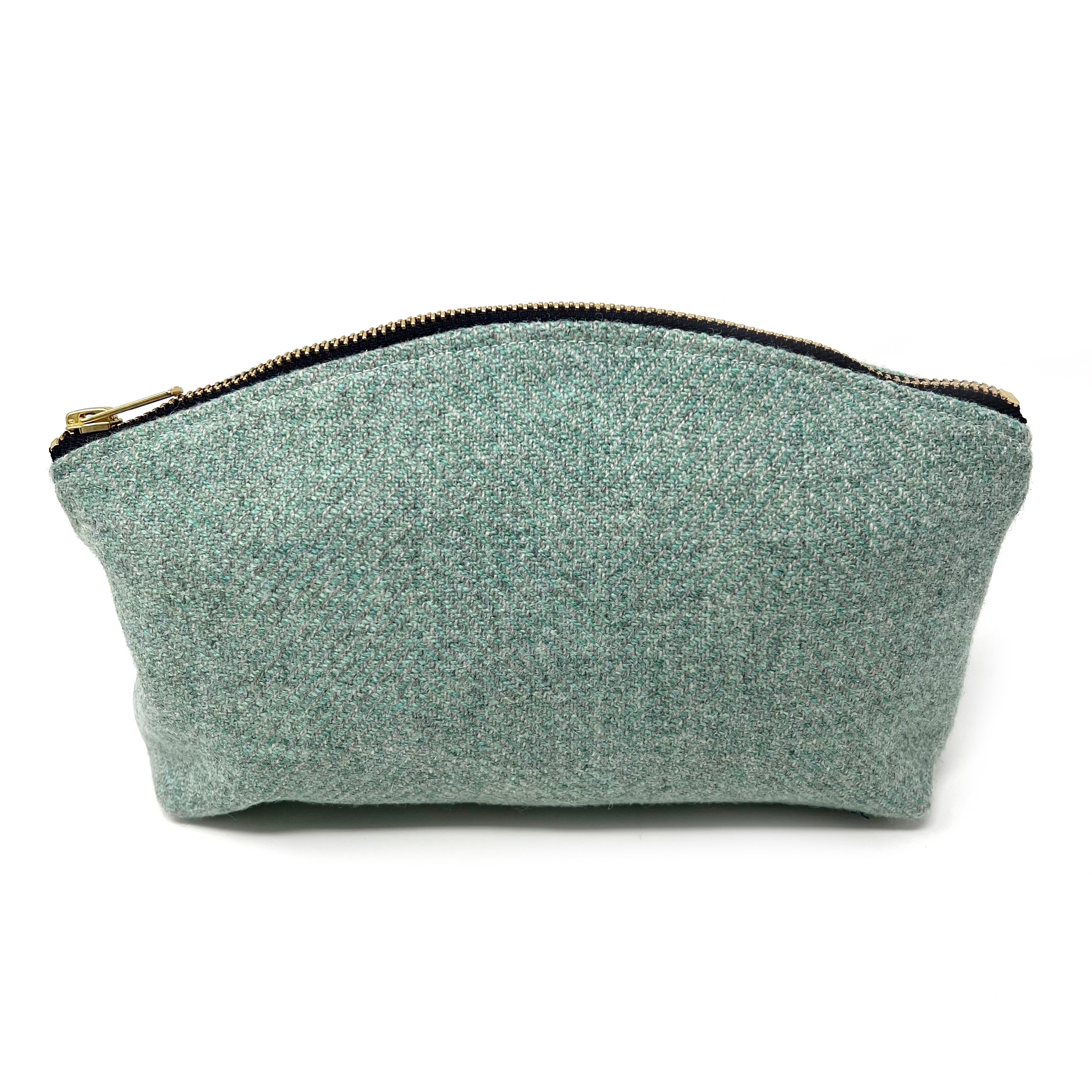 Mint Herringbone Eclipse Bag